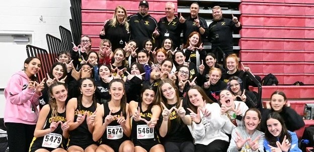 Girls Track League Champs!